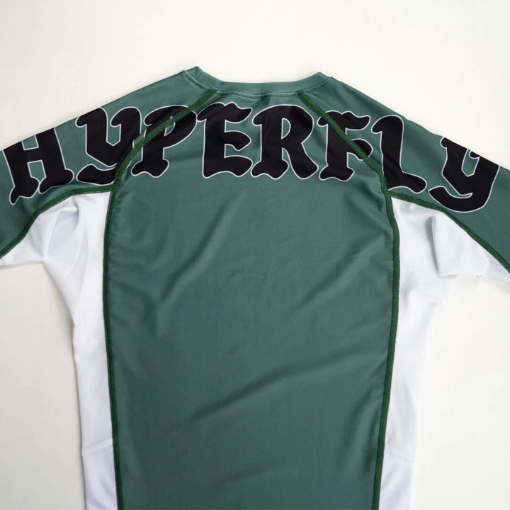 Olive Hyperfly Masterfly Long Sleeve Rash Guard
