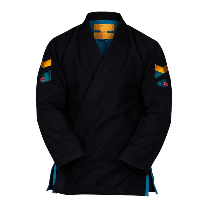 Hyperfly Hyperlyte 3.5 Sunset Teal BJJ Gi Black