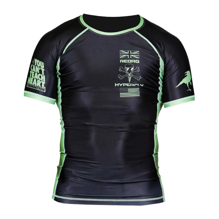 Black Hyperfly REORG+ Rash Guard