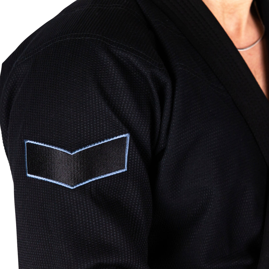 Black Icon V Wolf Grey BJJ Gi