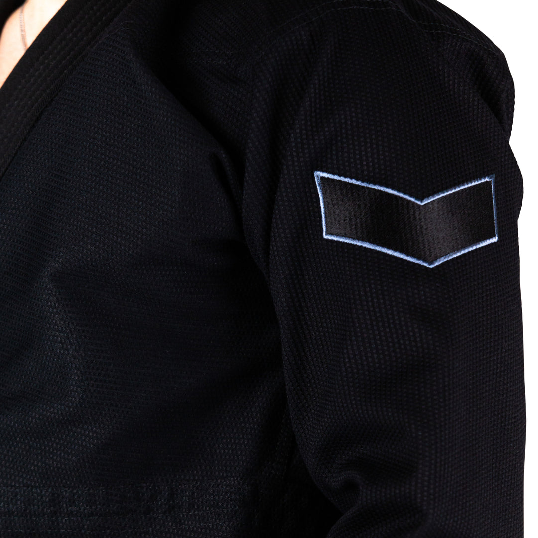 Black Icon V Wolf Grey BJJ Gi