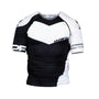 Black Supreme Edge Ranked Short Sleeve Rash Guard