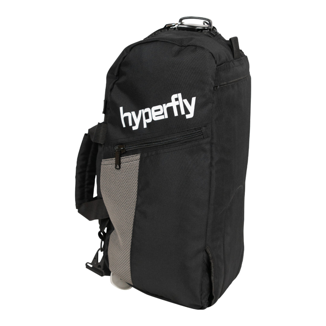 Black Zipper Duffel Bag