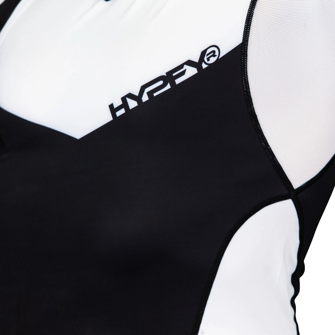 Black Supreme Edge Ranked Short Sleeve Rash Guard