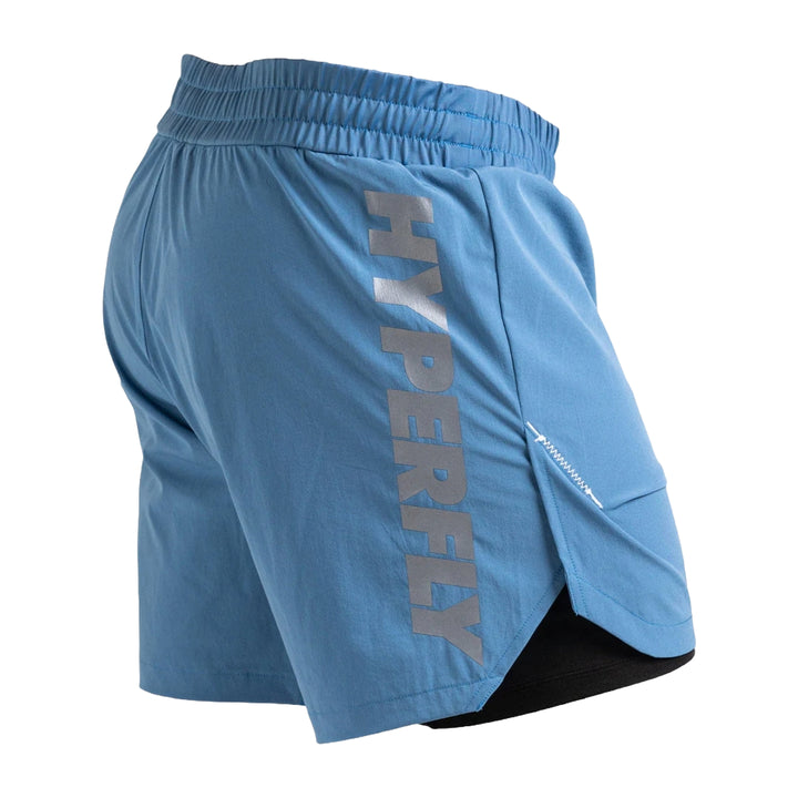 Blue The Icon Combat Shorts