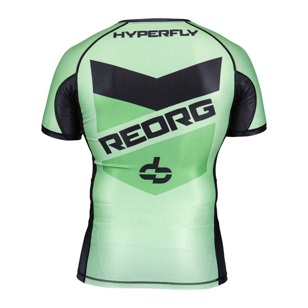 Green Hyperfly REORG+ Rash Guard