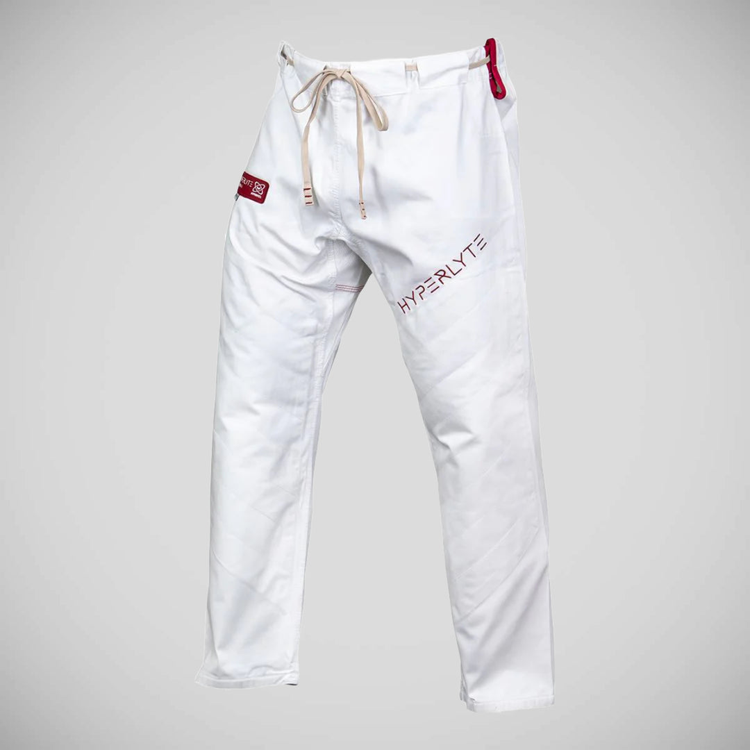 Hyperfly Hyperlyte 3.5 Merlot BJJ Gi White