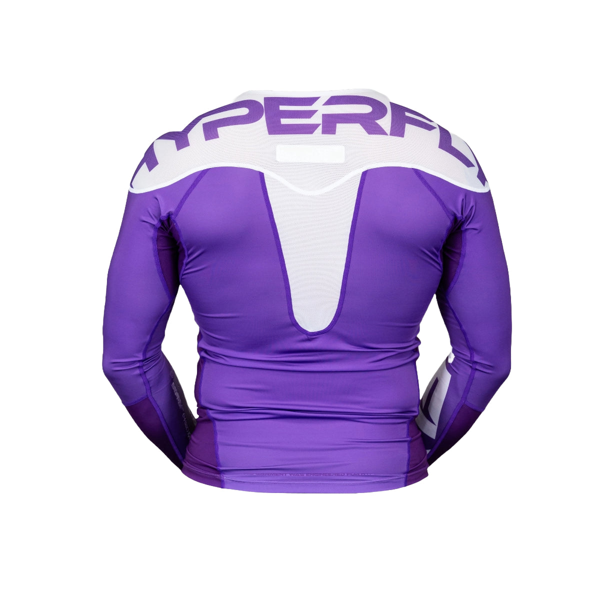 Purple Supreme Edge Ranked Long Sleeve Rash Guard