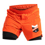 Orange The Icon Combat Shorts