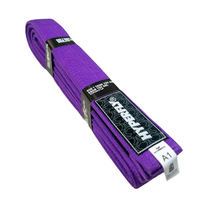 Purple Hyperfly Core BJJ Belt