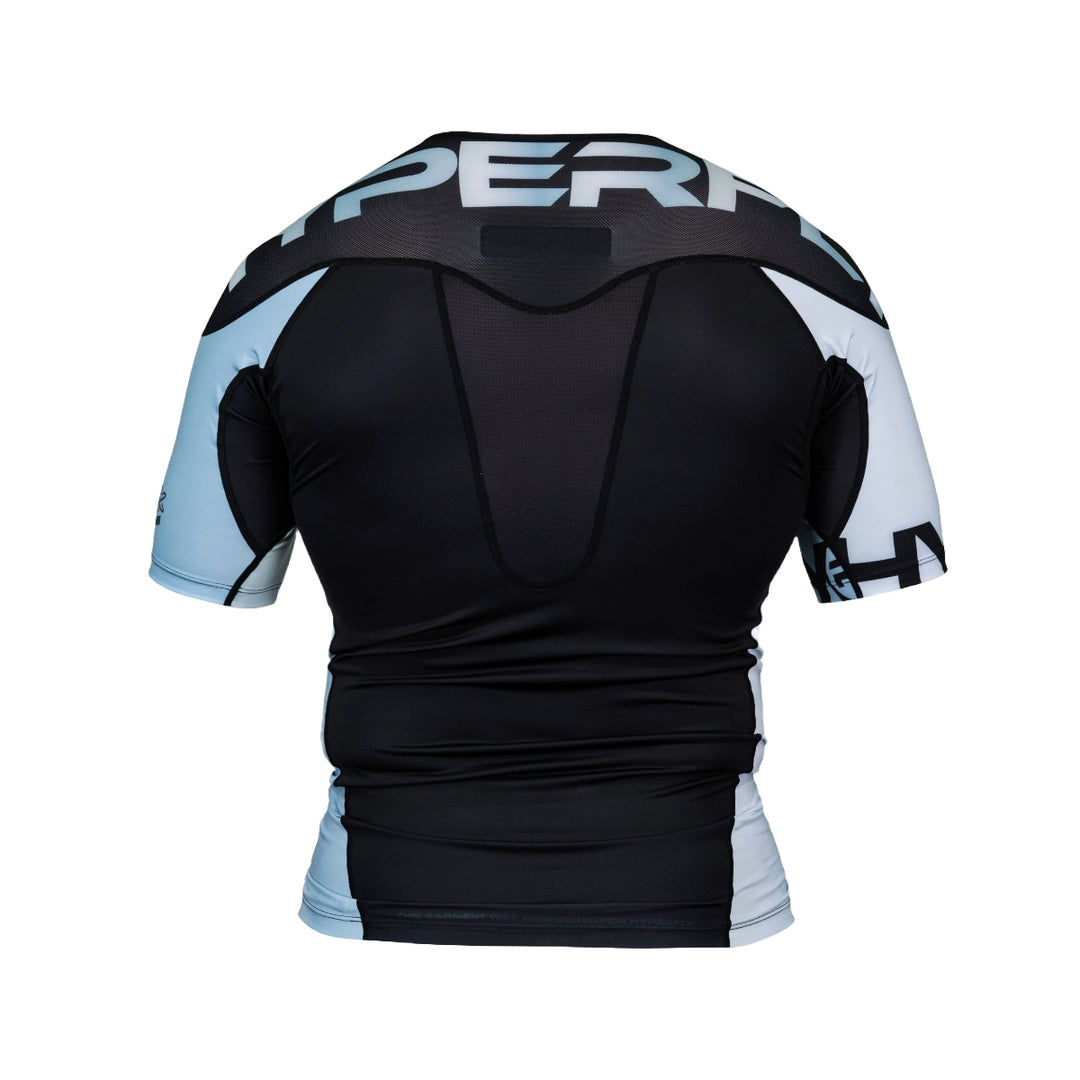 Silver Supreme Edge Short Sleeve Rash Guard – Hyperfly UK