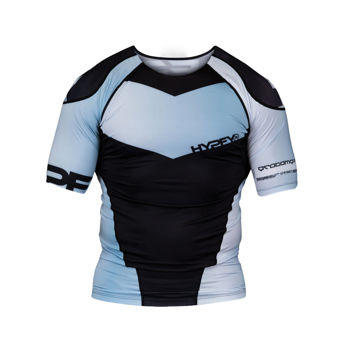Silver Supreme Edge Short Sleeve Rash Guard – Hyperfly UK