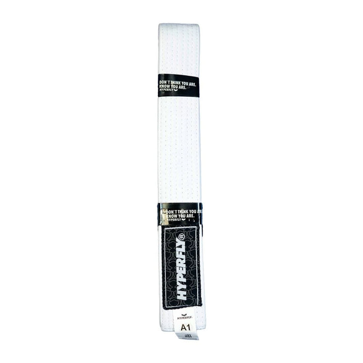 White Hyperfly Core BJJ Belt