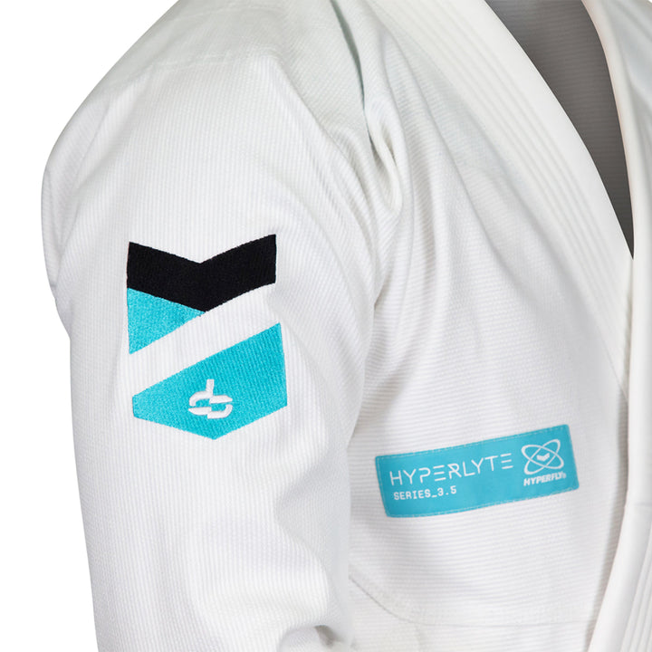 White Hyperlyte 3.5 Tiffany Womens BJJ Gi