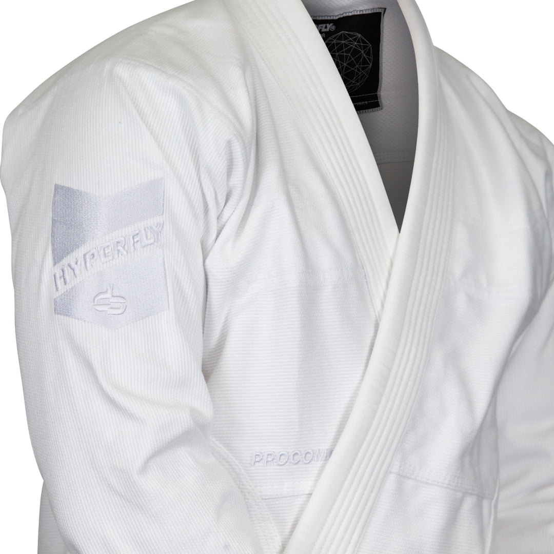 White The ProComp Lyte Void Womens BJJ Gi