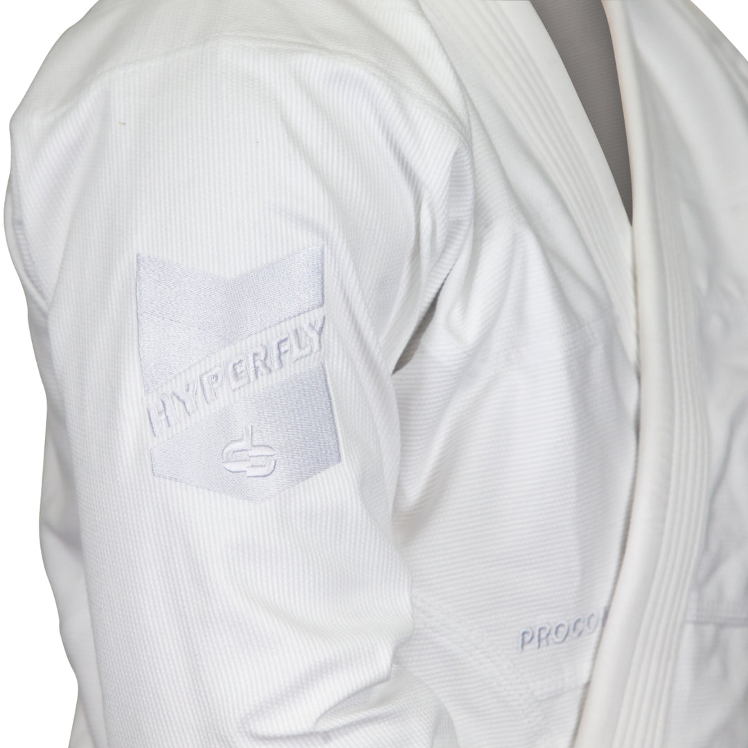 White The ProComp Lyte Void Womens BJJ Gi