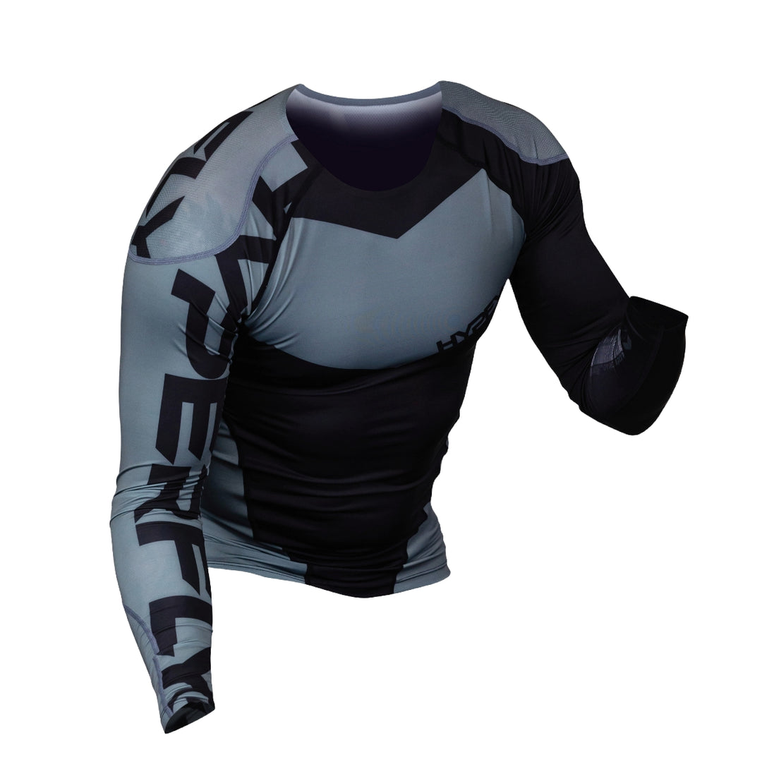 Wolf Grey Supreme Edge Long Sleeve Rash Guard