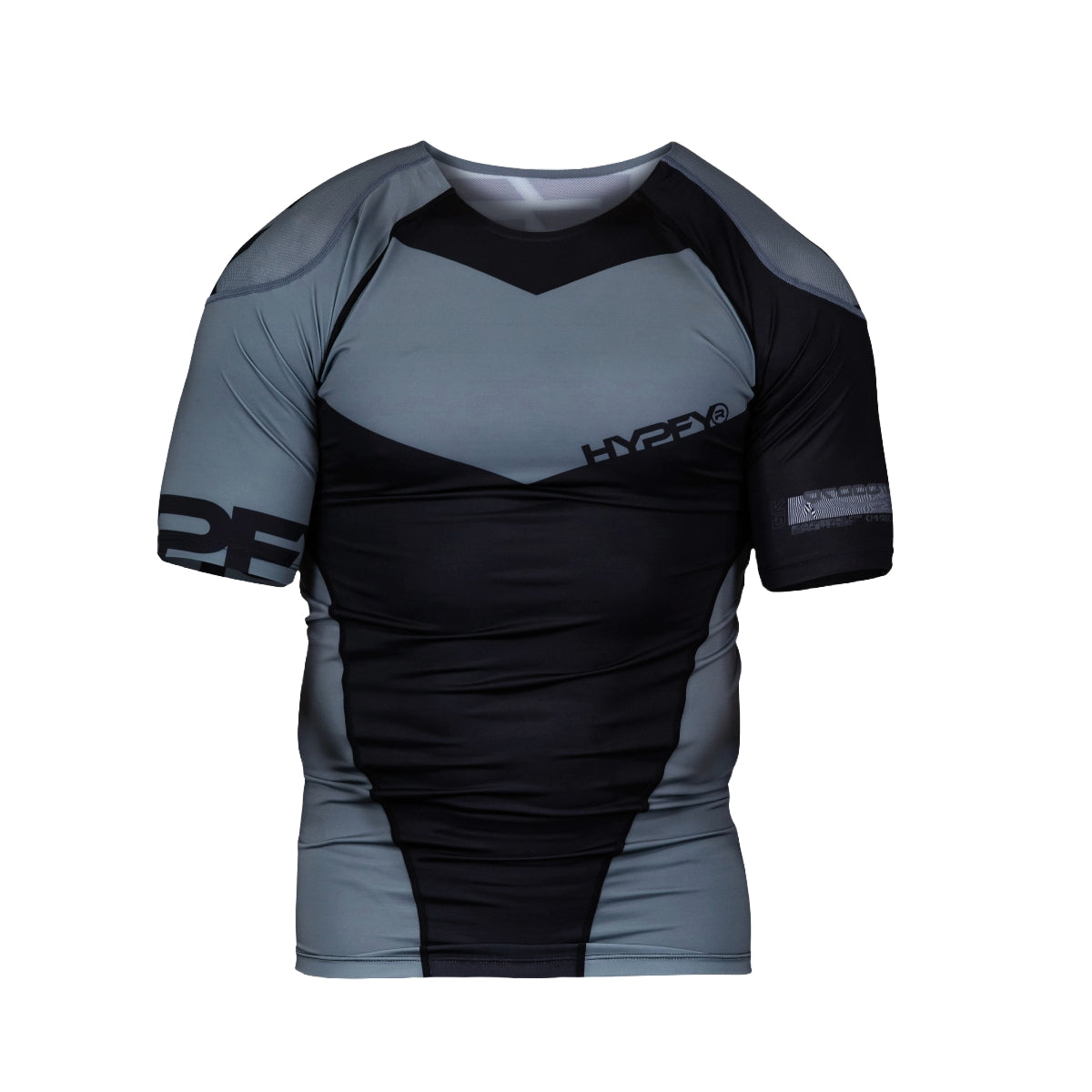 Wolf Grey Supreme Edge Short Sleeve Rash Guard – Hyperfly UK